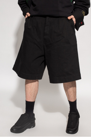 Jeans mom fit Black Cotton shorts Swim Raf Simons StasanetShops Italy